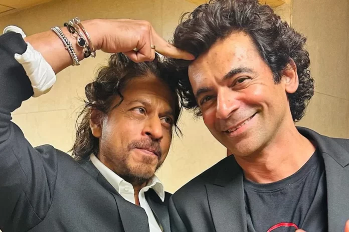 Sunil Grover and SRK